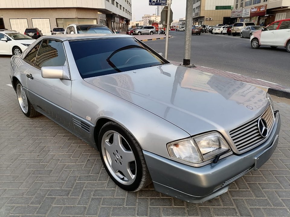 للبيع مرسيدس SL500 موديل 95