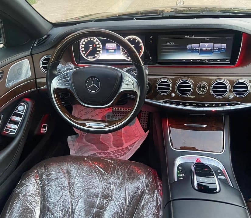 سيارة مرسيدس S500 خليجي موديل 2015