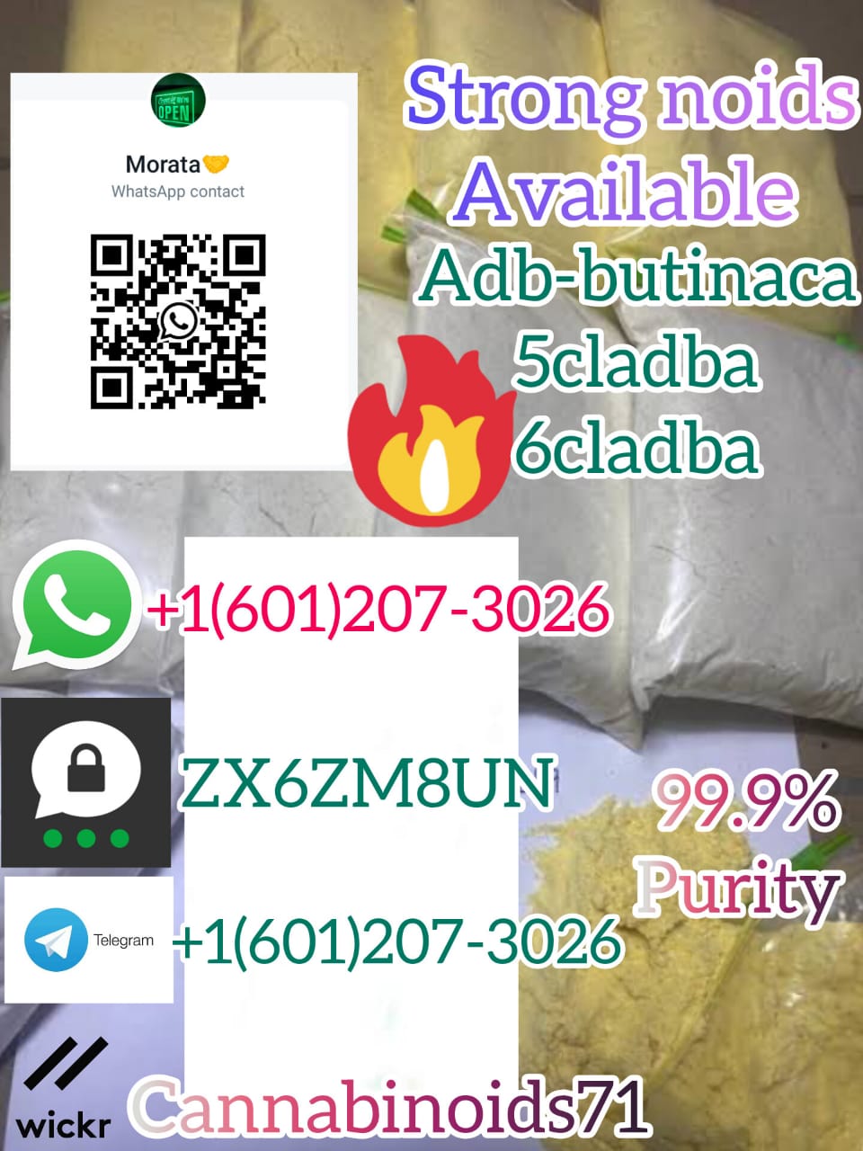 ADB-BUTINACA for sale online Signal+16012073026