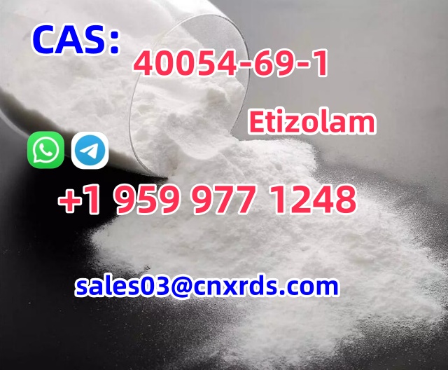 98% pure organic chemical raw material Etizolam CAS: 40054-69-1