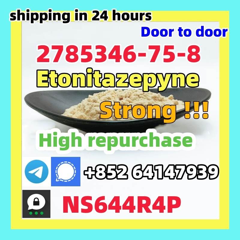 High Quality 99% Purity N-Pyrrolidino Etonitazene CAS:2785346-75-8,telegram:+852 64147939