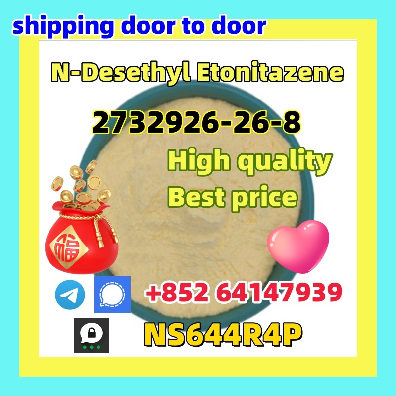 Hot Selling CAS 2732926-26-8 N-Desethyl Etonitazene In Stock,telegram:+852 64147939
