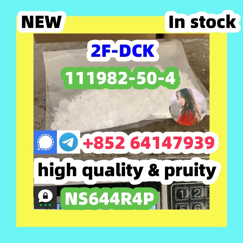 New 2-FDCK CAS:111982-50-4 White Crystal 2fdck Factory,telegram:+852 64147939