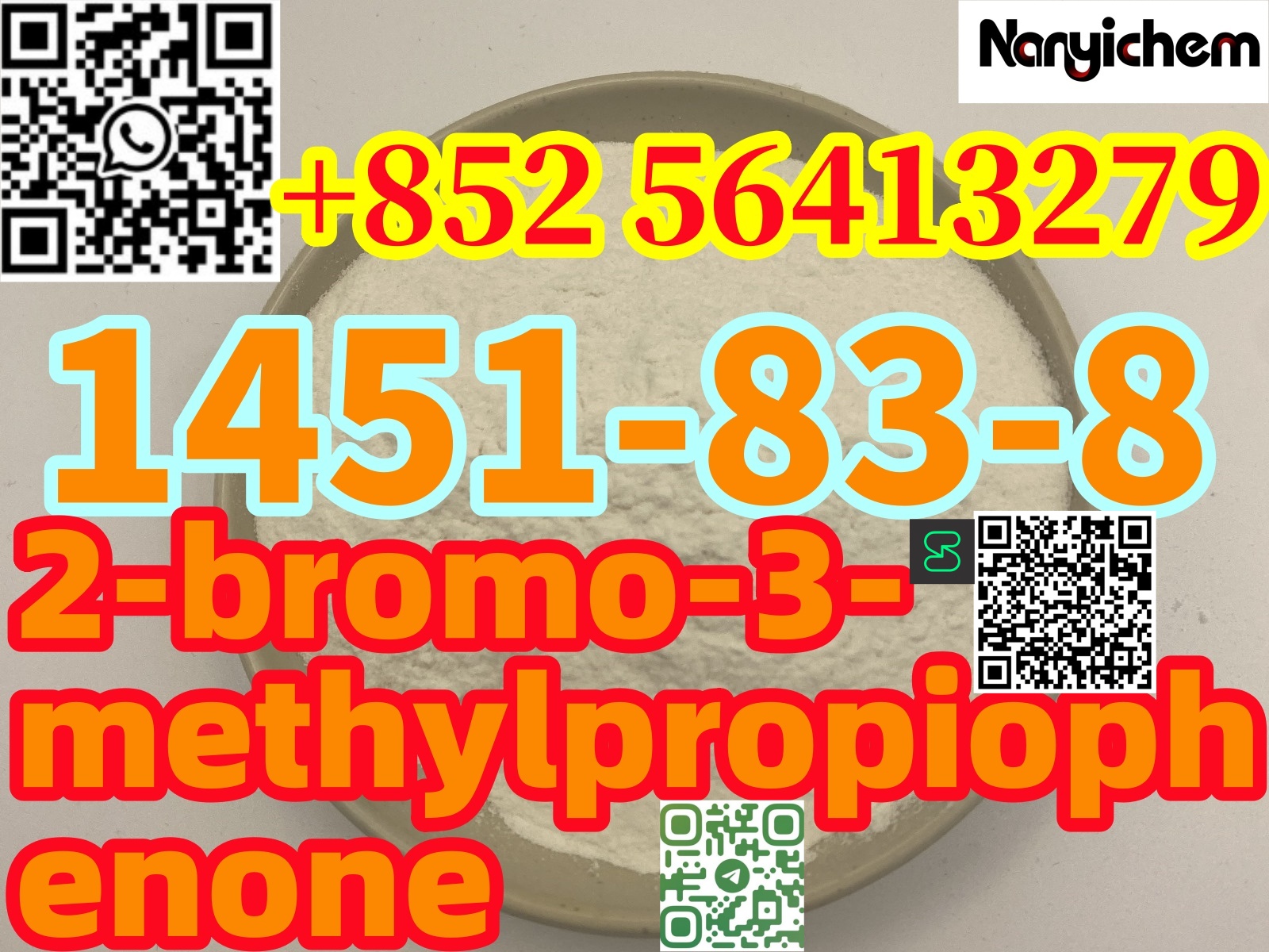 CAS : 1451-83-8   2-bromo-3-methylpropiophenone 