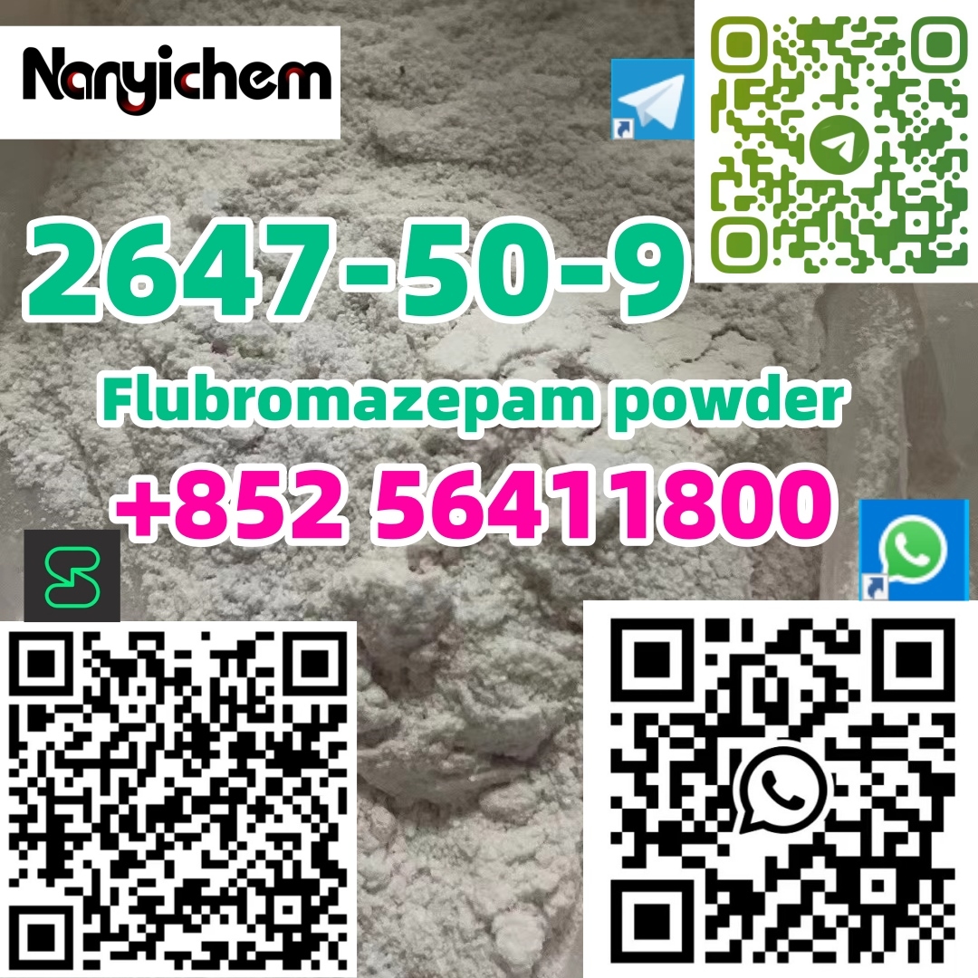 CAS 2647-50-9  Flubromazepam powder